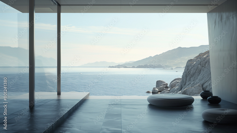 Fototapeta premium seaside villa