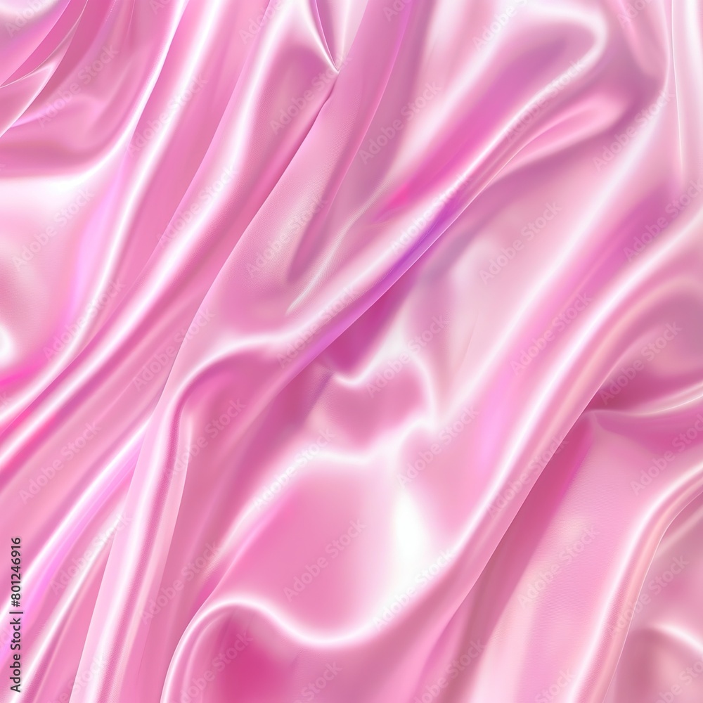 Fototapeta premium Pink fabric silk background