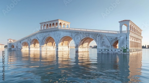 ThreeArched Italian Bridge A Stunning Architectural in Ponte dei Tre Archi