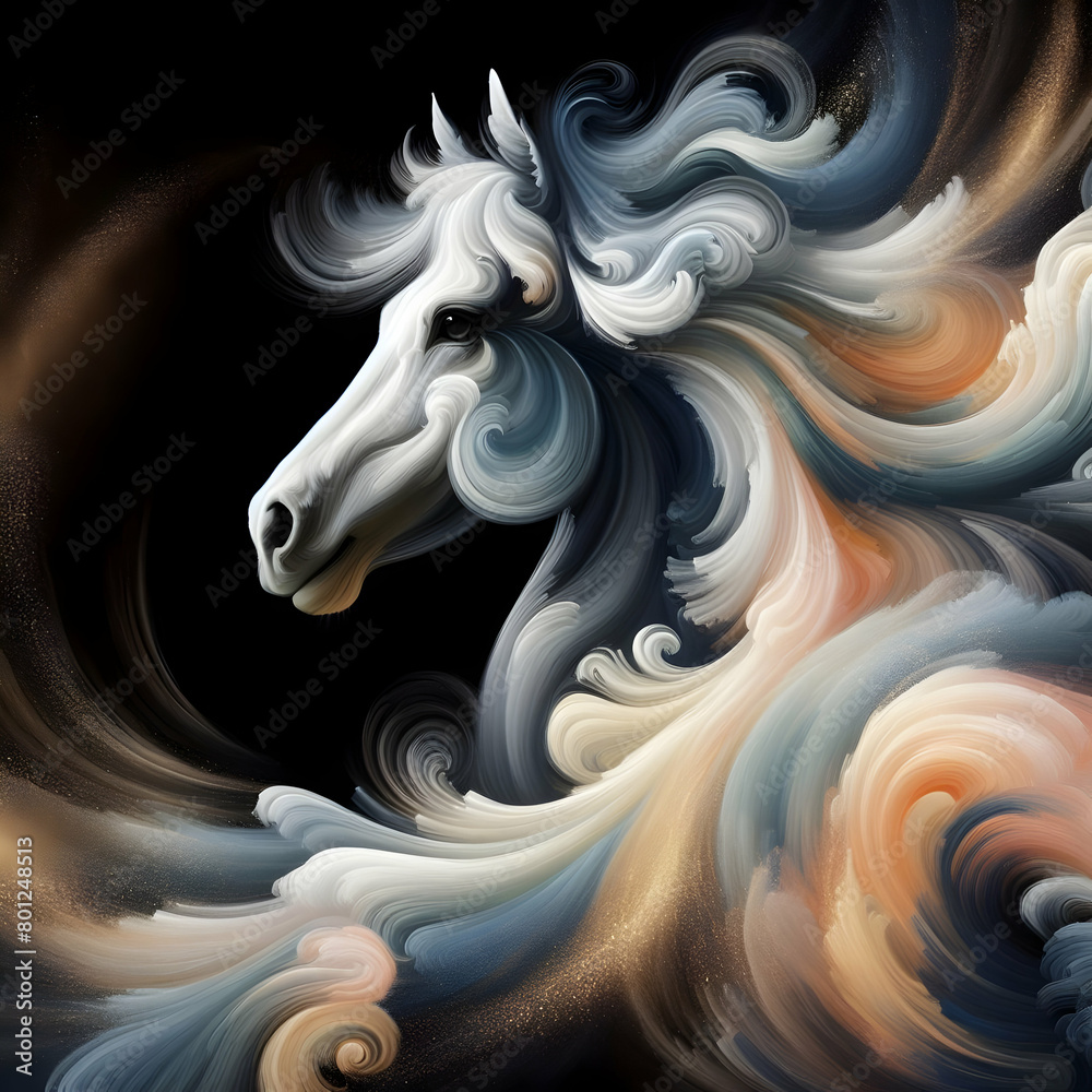 background with a horse background with a horse