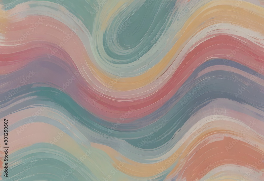 Soft, swirling brush strokes in pastel tones, creating a gentle, flowing pattern, generative AI Soft, swirling brush strokes in pastel tones, creating a gentle, flowing pattern, generative AI