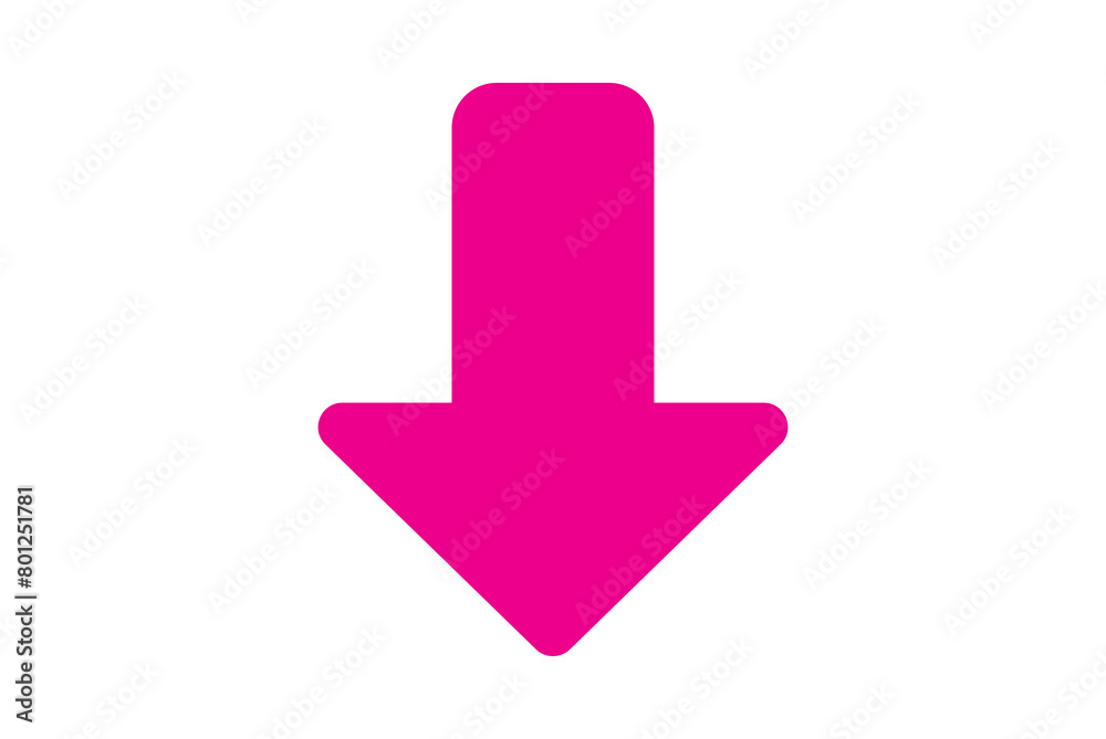 arrow down icon design illustration arrow down icon design illustration