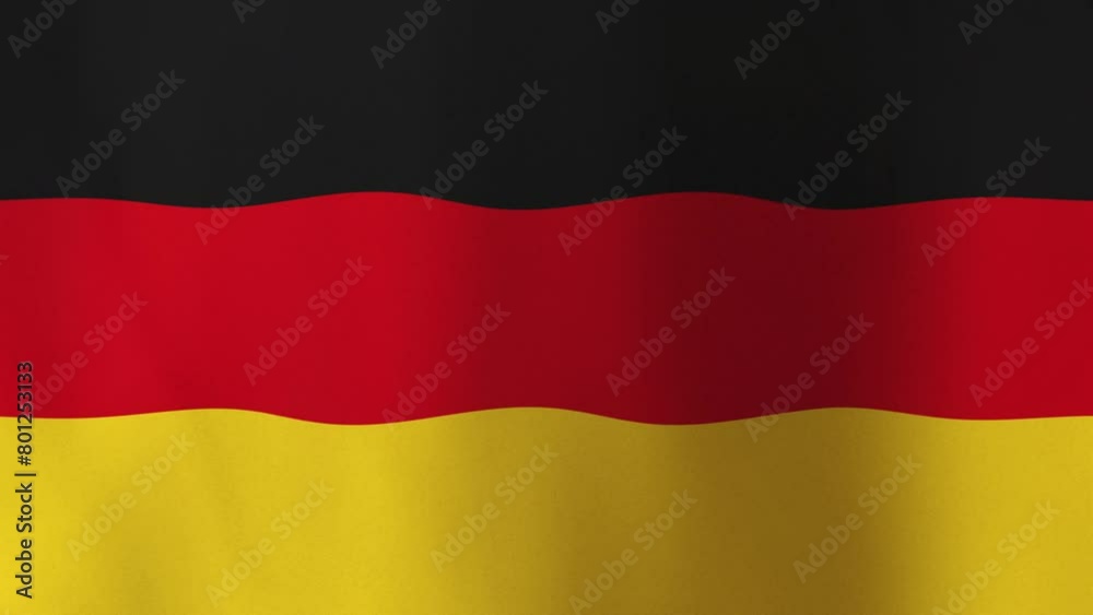 Waving Flag of Germany, 4K Seamless Loop Animation. German Flag 3d Flowing Cloth Motion Graphics Backdrop for Social Media, Streaming and Channels
Waving Flag of Germany, 4K Seamless Loop Animation. German Flag 3d Flowing Cloth Motion Graphics Backdrop for Social Media, Streaming and Channels
