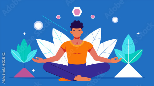An athlete undergoing a holistic sports therapy session that includes the use of healing crystals and gemstones to balance and harmonize their energy..