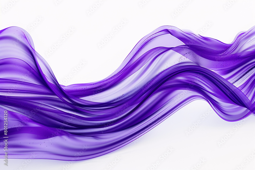 Royal purple wave illustration, regal and smooth royal purple wave on a white background. Royal purple wave illustration, regal and smooth royal purple wave on a white background.