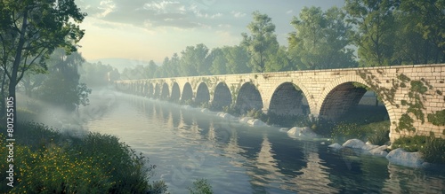 Ponte di San Giuseppe in Italy A Masterpiece of D Architectural Rendering photo
