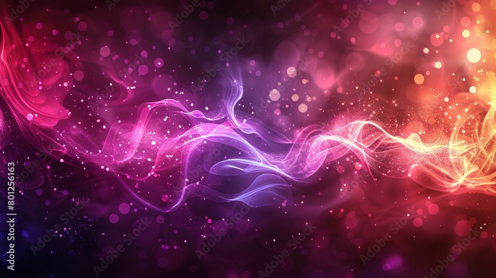 Obraz premium Colorful smoke background