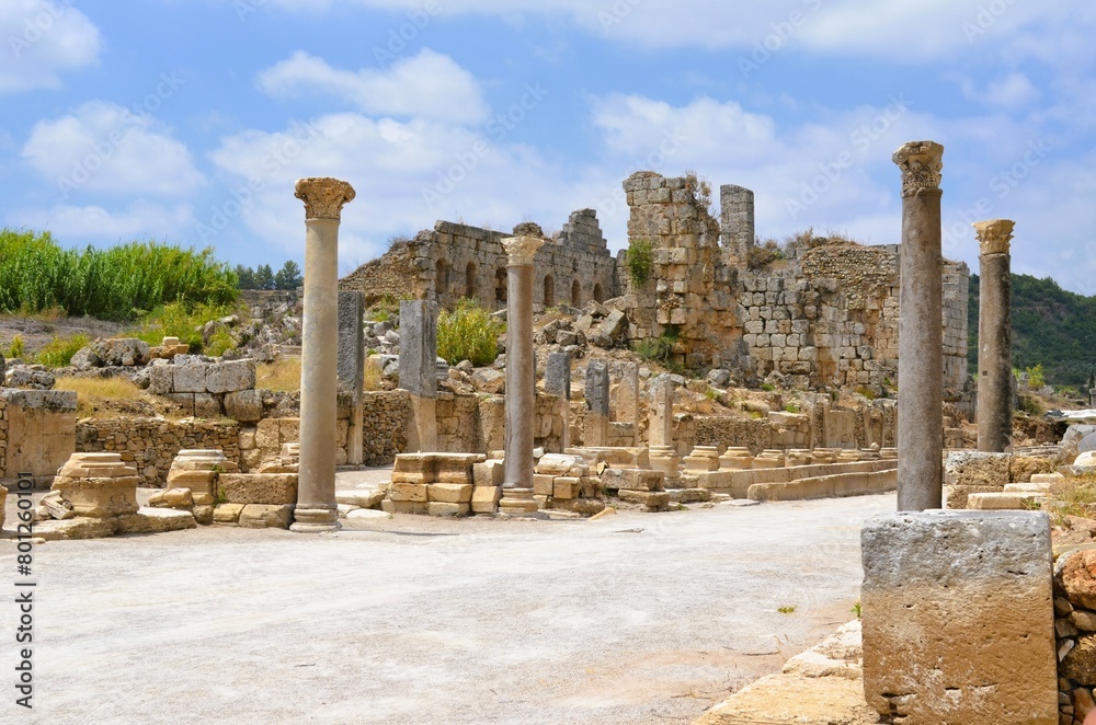 ruins of ancient roman forum