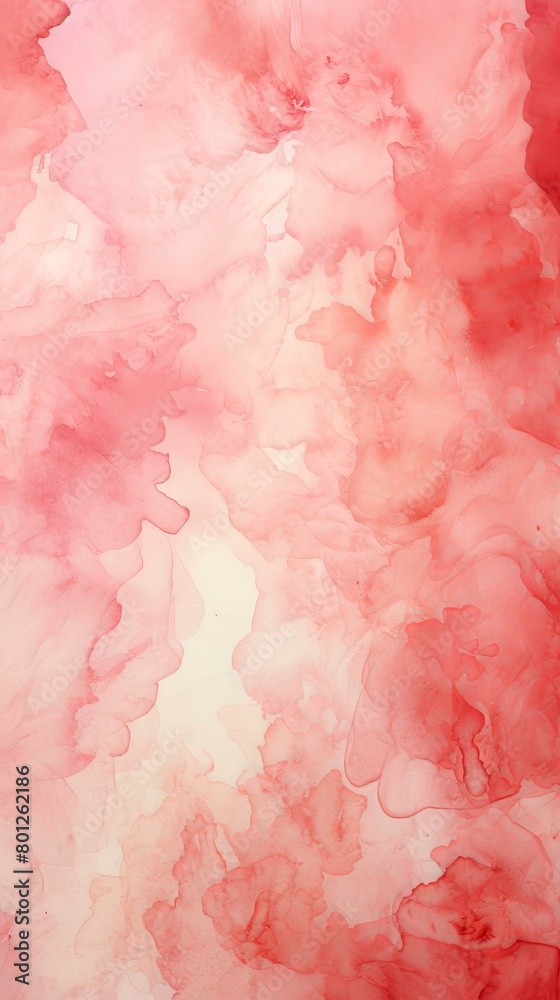 Abstract painting with shades of pink and white
