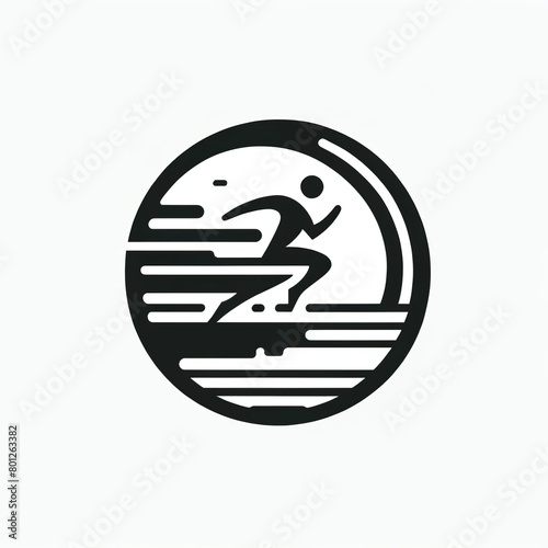 Logo design for running event