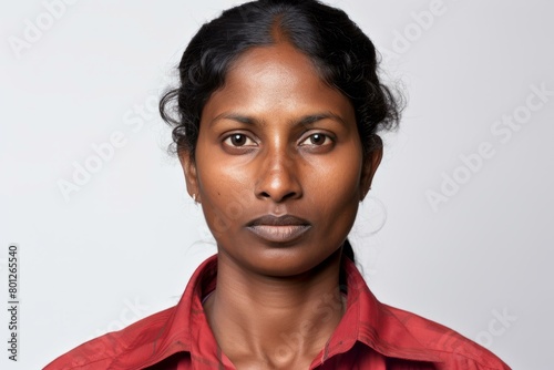 Portrait of a young Indian woman photo