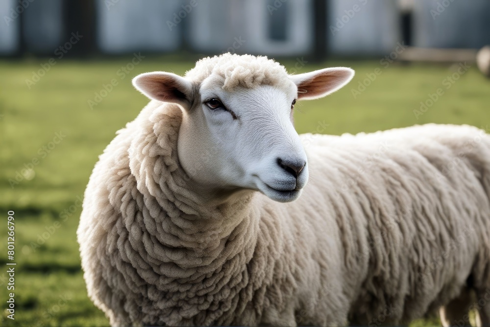 'isolated sheep white background lamb on agriculture animal easter farm farming head innocence mammal meat milk new no people one season seasonal spring studio shot wool woolen'