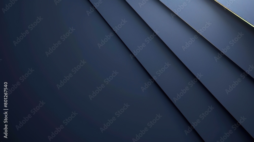  paper  layer black abstract background commercial advertisement style with copy space, Generative Ai