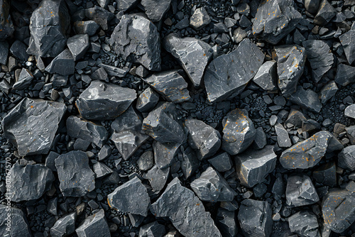 Wallpaper Mural texture of gravel stones on ground Torontodigital.ca
