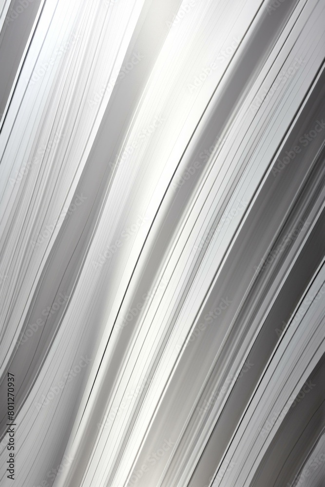 Fototapeta premium Gray and white curved lines