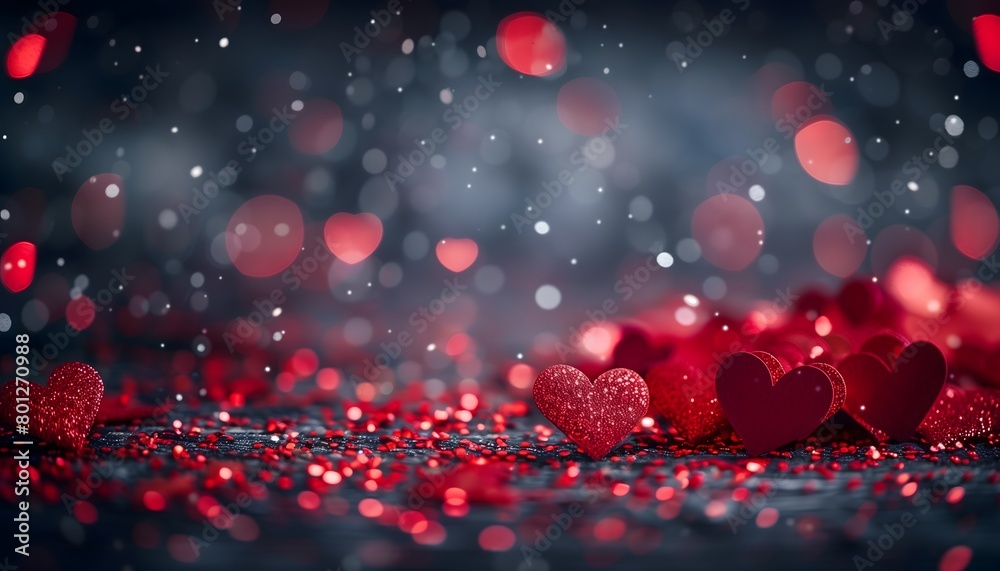 Background with hearts of different sizes for Valentine's Day Background with hearts of different sizes for Valentine's Day