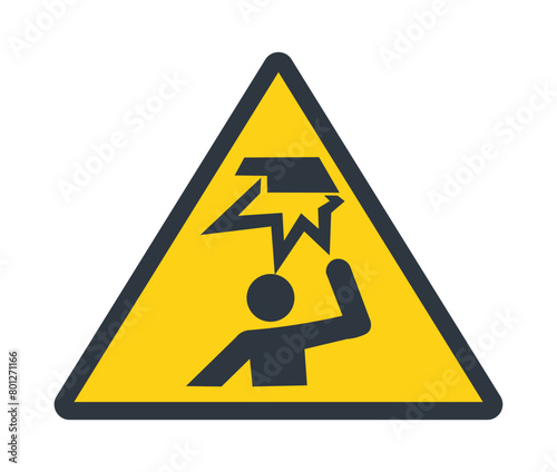 Overhead obstacle symbol
