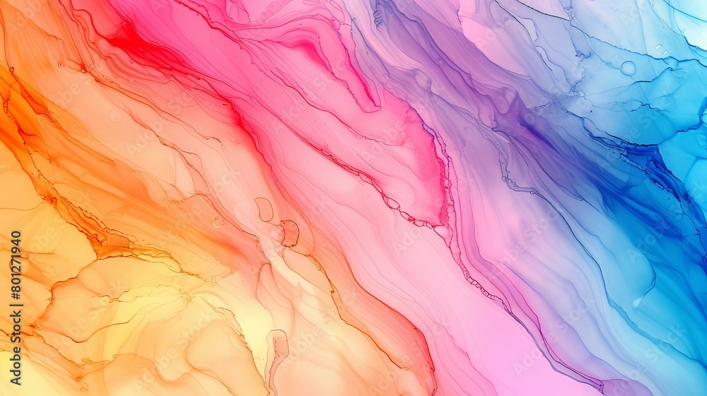 Abstract painting with vibrant colors and smooth transitions Abstract painting with vibrant colors and smooth transitions
