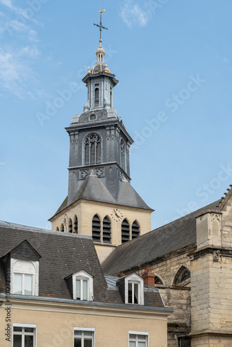 Small church steeple in Reims