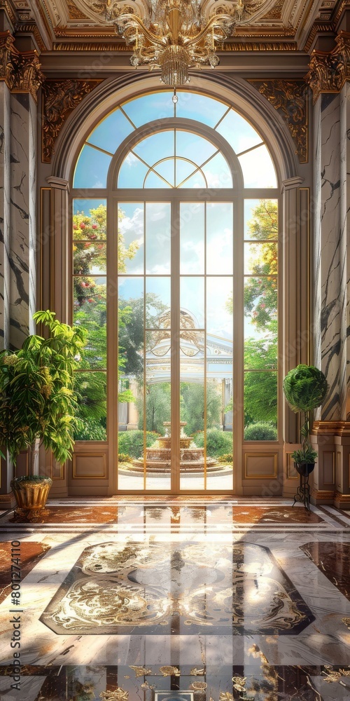 European style luxury indoor sun room European style luxury indoor sun room