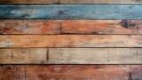 Multicolor painted wooden planks background texture