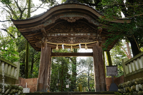 Oyama-jinja or Shrine in Kanazawa, Ishikawa, Japan - 日本 石川 金沢 尾山神社