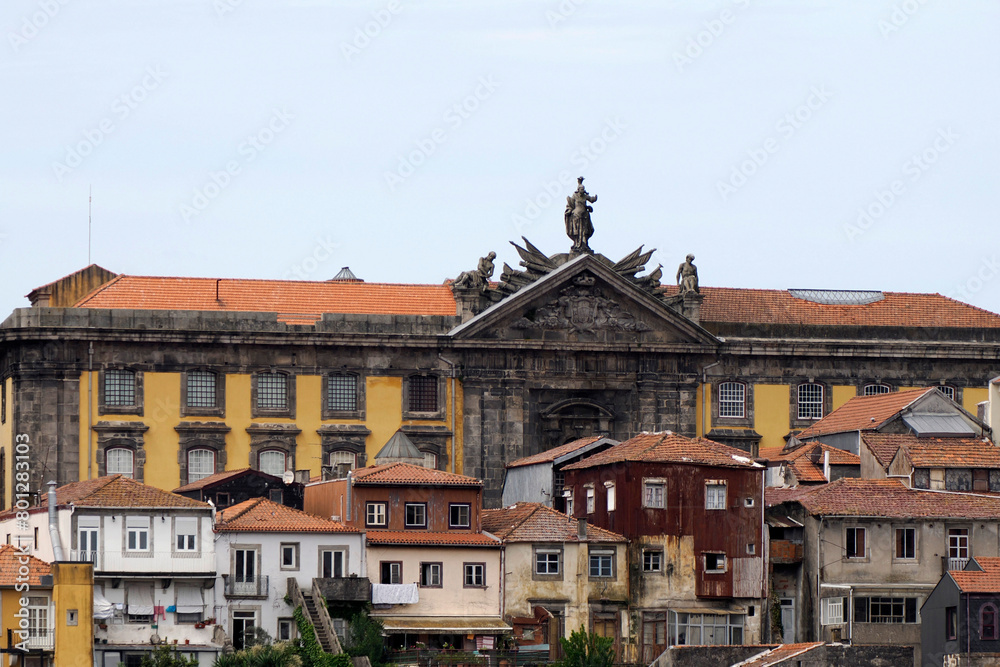 Portuguese Centre for Photography Porto old town street view building, portugal