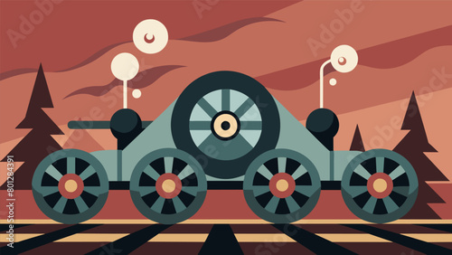 The wheels of the Anxiety Engine squealed and screeched against the rails a haunting sound that seemed to mirror the internal turmoil of its.