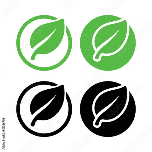 Leaf In Circle Set