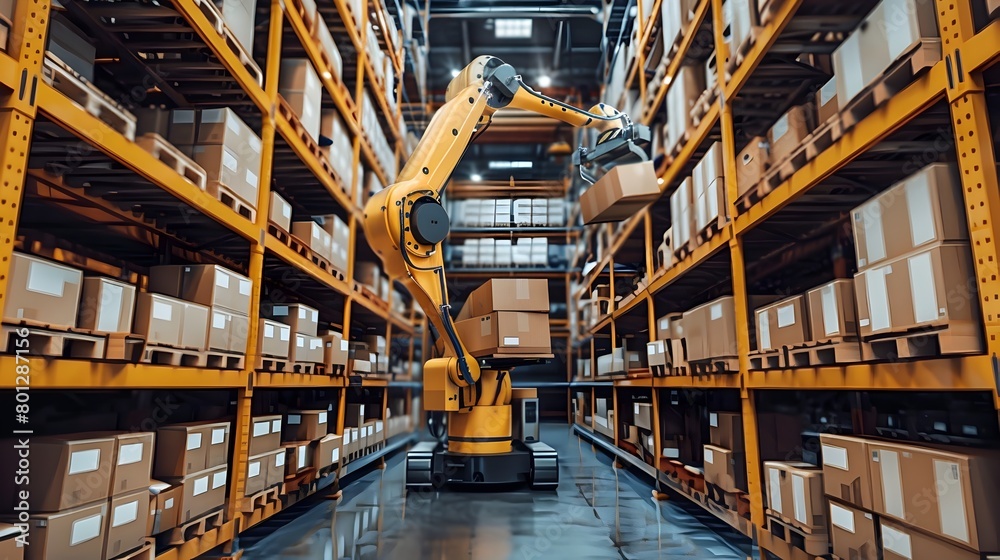 Robotic Warehouse Automation Streamlining Inventory and Supply Chain Logistics