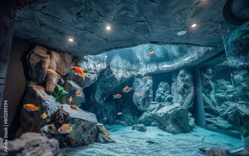 Aquatic Paradise: Custom Aquarium Design