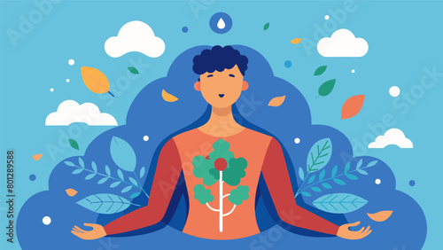 With each deep breath you feel toxins and negative energy leaving your body rep by a sense of peace and rejuvenation..
