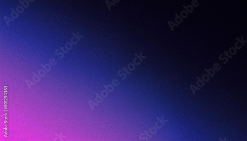 Dark blue purple glowing grainy gradient background black noise texture poster header banner