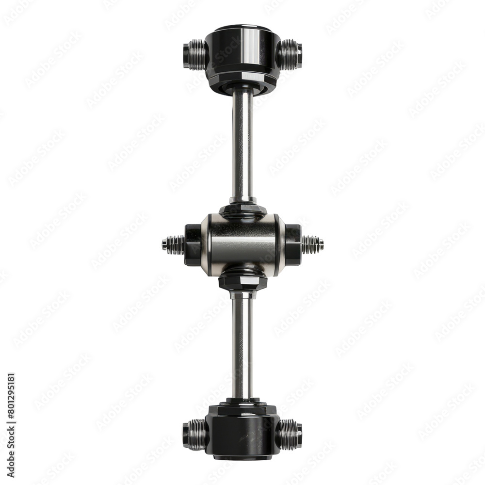 Fototapeta premium Clean and detailed Damper isolated on transparent background