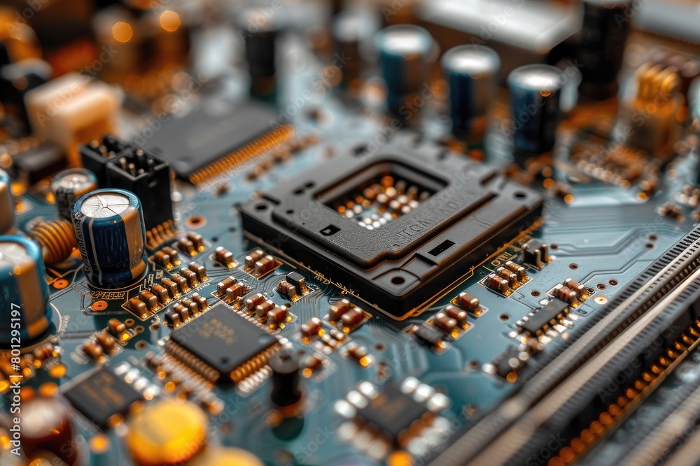 Microchip technology Background professional photography Microchip technology Background professional photography