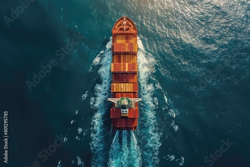 container cargo ship professional photography