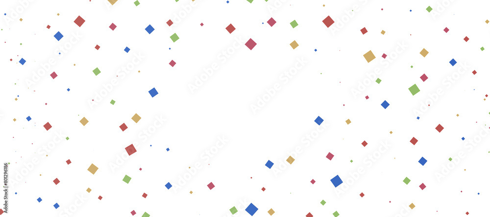 confetti png. Gold confetti falls from the sky. Glittering confetti on a transparent background. Holiday