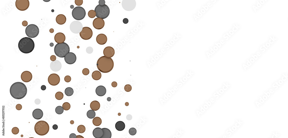 Obraz premium Confetti, paper triangle on the floor, fancy, colorful, celebration party