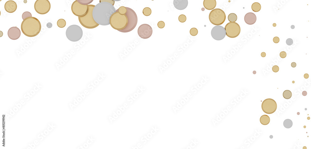 Sparkling Jubilation: Breathtaking 3D Illustration of Sparkling gold Confetti Celebration Sparkling Jubilation: Breathtaking 3D Illustration of Sparkling gold Confetti Celebration