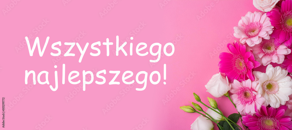 Wszystkiego najlepszego napis baner Wszystkiego najlepszego napis baner