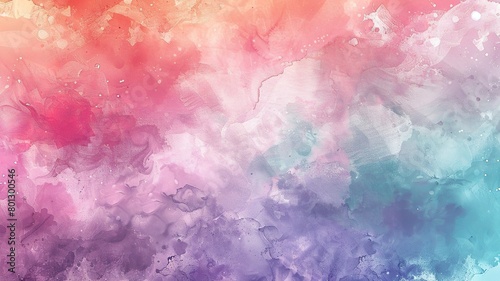 unique watercolor image  wallpaper painted with pastel colors  generated by AI