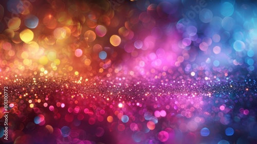 abstract bokeh background, A dazzling disco ball explodes with colorful light, perfect for a festive party backdrop photo