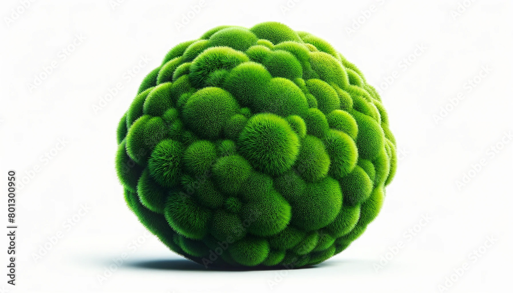 Fototapeta premium moss isolated on white background