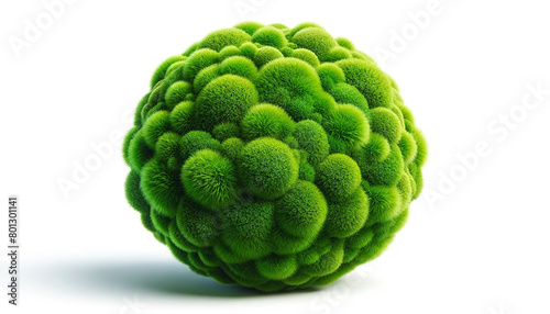 moss isolated on white background