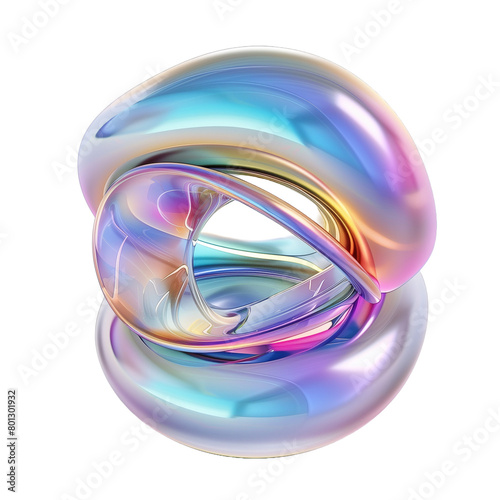 Glass sphere Holot 3D Shape PNG