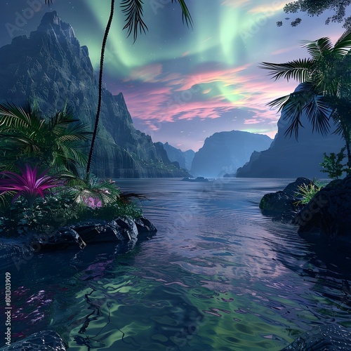 Enchanting Tropical Lagoon ...