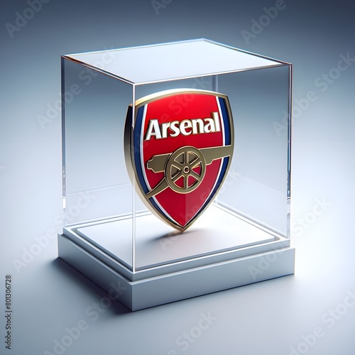 Football: Arsenal 3D Logo