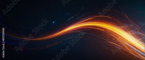 abstarct aestetic light trail effect background photo