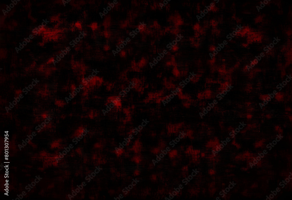 A close-up of a black and red grunge texture, with scratch marks and a distressed look A close-up of a black and red grunge texture, with scratch marks and a distressed look