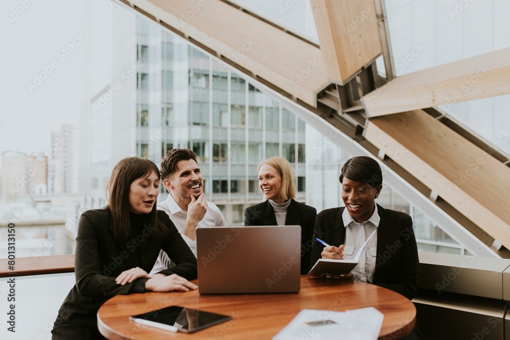 Diverse business people having meeting, Diverse business people having meeting,